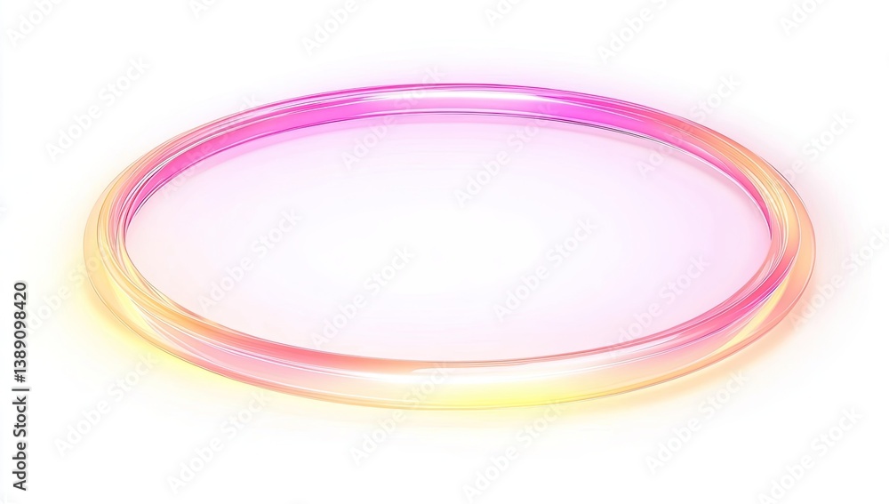 Colorful Oval Frame Colorful Oval Frame