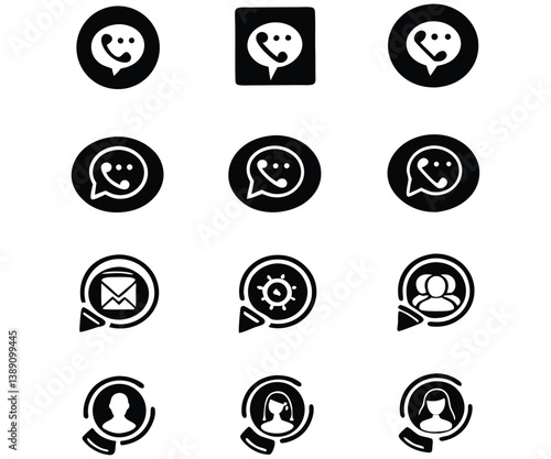 Viber icon set 