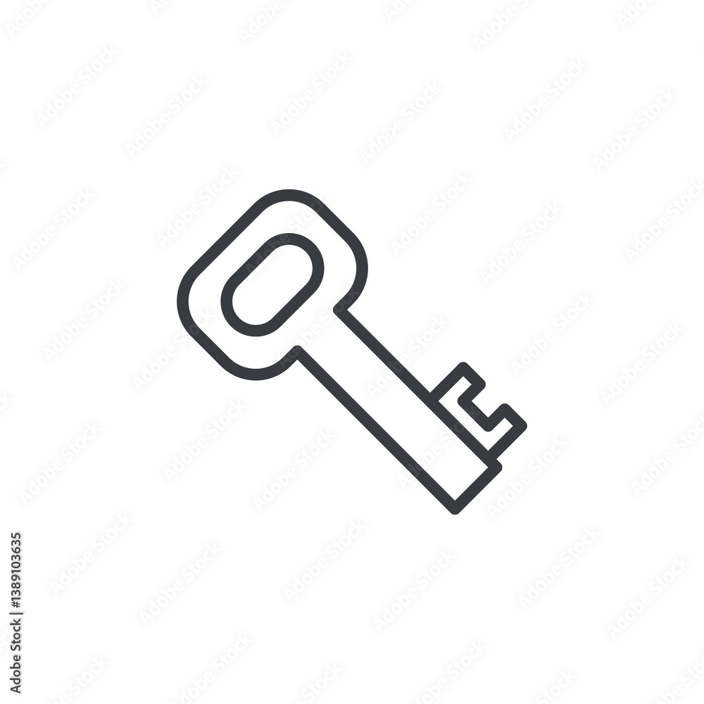 Key line icon Key line icon