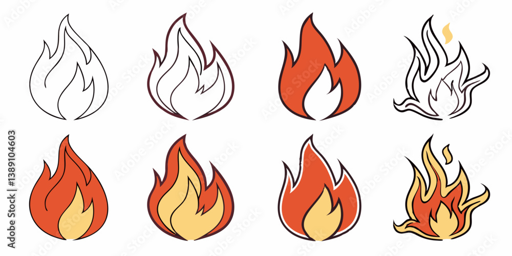Cartoon Fire Flames Drawing Tutorial Step-by-Step Illustration Guide Learn How to Draw Fire Cartoon Fire Flames Drawing Tutorial Step-by-Step Illustration Guide Learn How to Draw Fire
