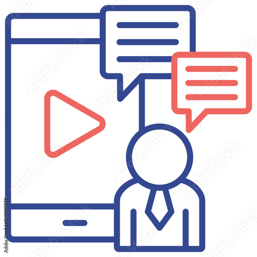 Video Conference Icon