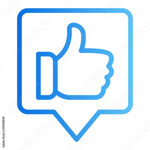 like Gradient icon