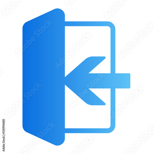 Free Download login Gradient icon - GFXLoad
