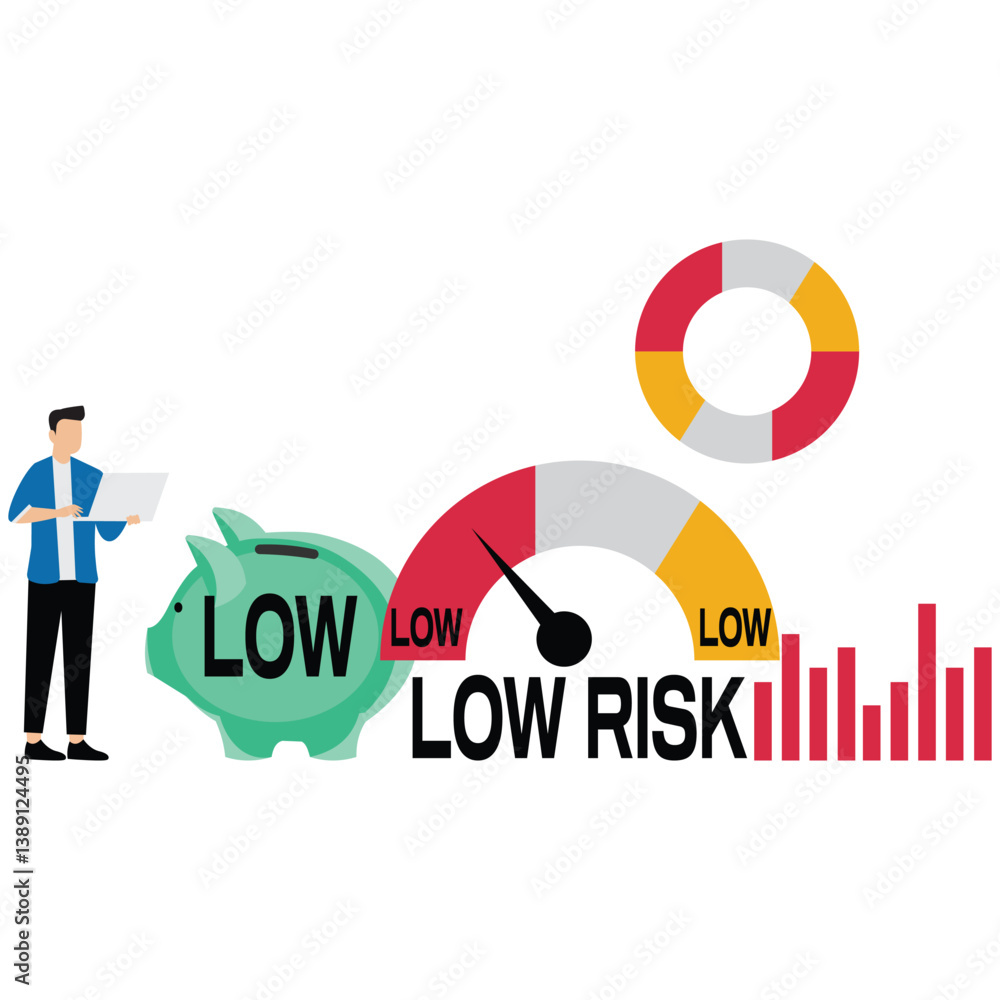 Obraz premium Low Risk Investment