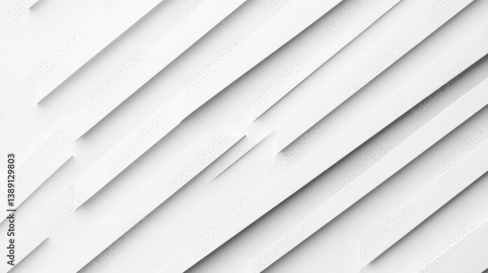Fototapeta premium White background with diagonal lines design
