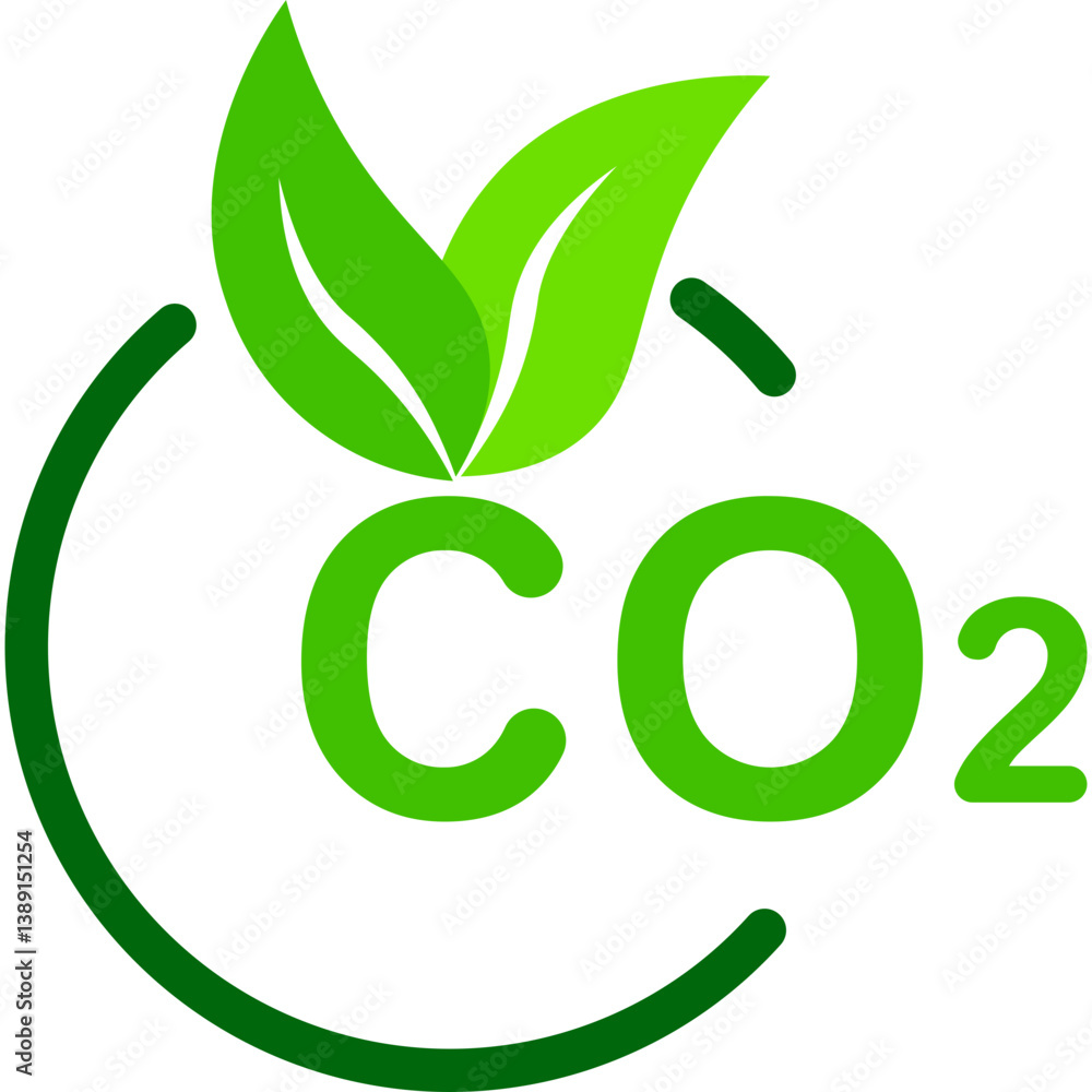 CO2 Circulation Icon CO2 Circulation Icon