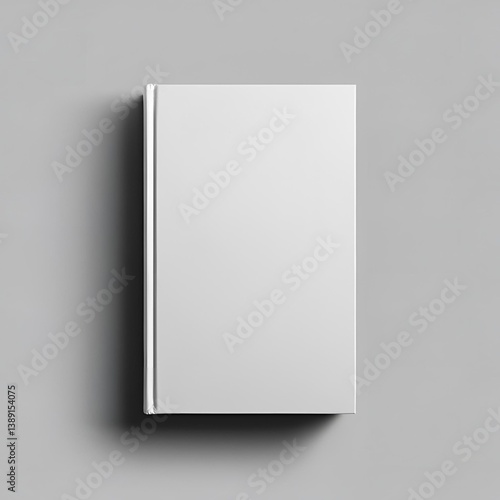 Wallpaper Mural Realistic Hardcover Book Cover Mockup Featuring Customizable Front, Spine, and Background. Torontodigital.ca