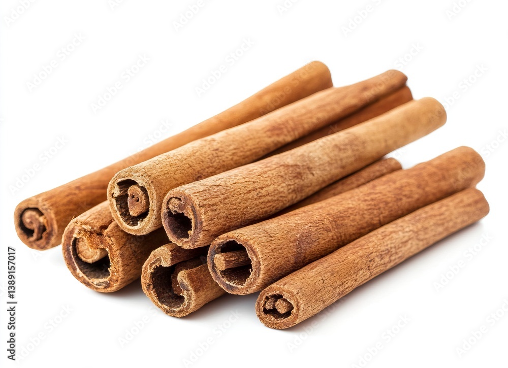 Cream of cinnamon sticks isolated on a white background, flat lay. Stock photo contest winner, high-resolution photo, high definition image. Cream of cinnamon sticks isolated on a white background, flat lay. Stock photo contest winner, high-resolution photo, high definition image.