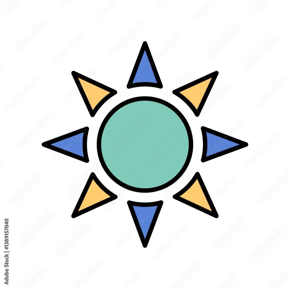 sun symbol sun symbol