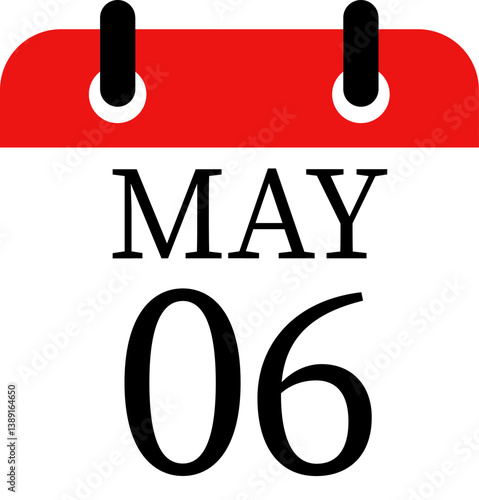 May calendar icon.Calendar Event schedule date. Meeting appointment time. Agenda plan, May month schedule calendar and Time planner.calendar date icon on white background.