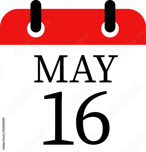 May calendar icon.Calendar Event schedule date. Meeting appointment time. Agenda plan, May month schedule calendar and Time planner.calendar date icon on white background.
