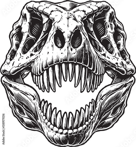 T-rex Skull