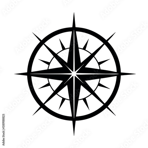 compass vector illustration