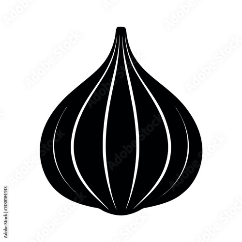 red onion isolated on white background