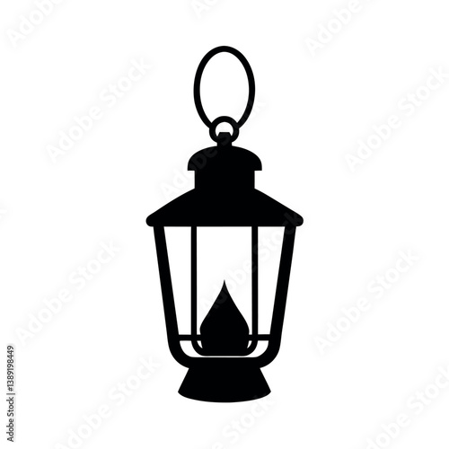 street lamp vector illustration
