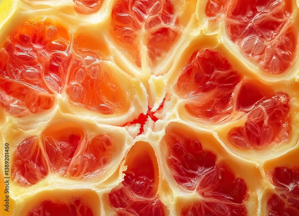 Irregularly cut grapefruit background, high-resolution photography, stock photo, top view Irregularly cut grapefruit background, high-resolution photography, stock photo, top view