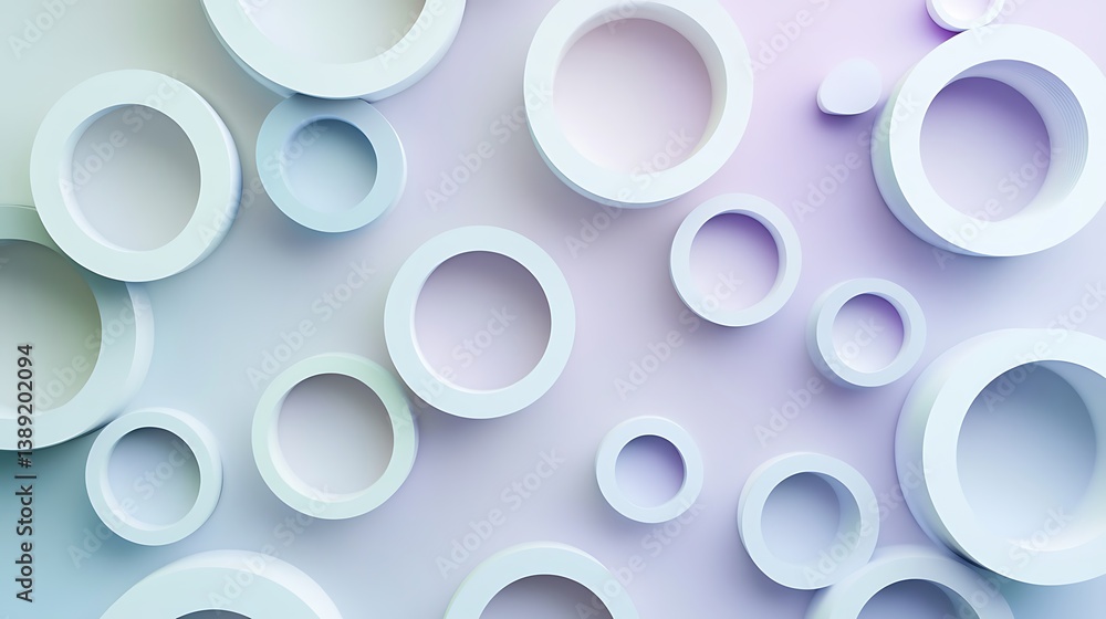 Abstract pastel background with scattered circles. Abstract pastel background with scattered circles.