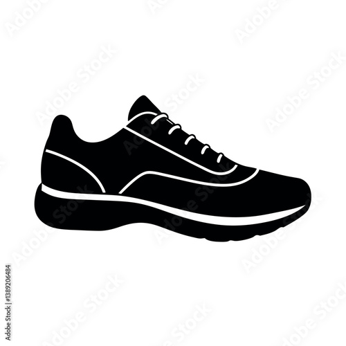 sport shoes vector illustration