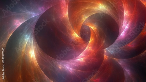Abstract swirling energy