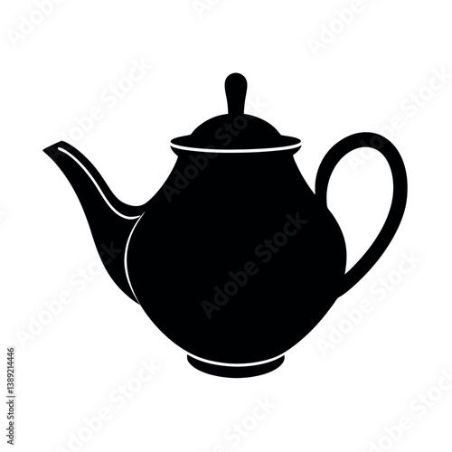 teapot isolated on white