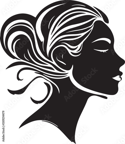 Human vector logo design illustraton