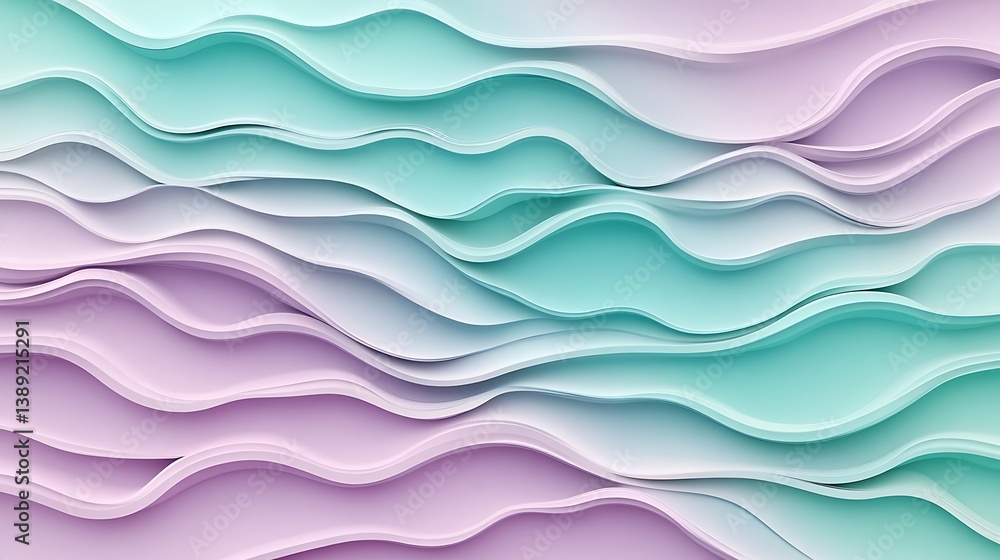 Abstract pastel wave background. (44) Abstract pastel wave background. (44)