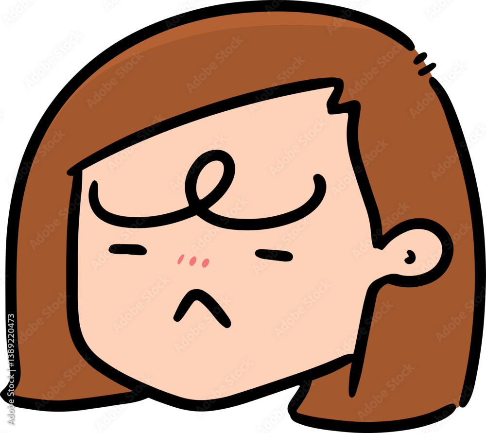Obraz premium Illustration of woman 