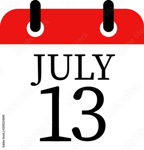 July calendar icon.Calendar Event schedule date. Meeting appointment time. Agenda plan, May month schedule calendar and Time planner.calendar date icon on white background.
