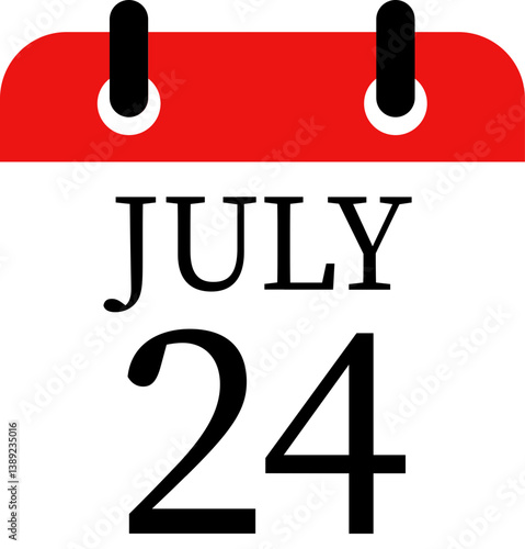 July calendar icon.Calendar Event schedule date. Meeting appointment time. Agenda plan, May month schedule calendar and Time planner.calendar date icon on white background.
