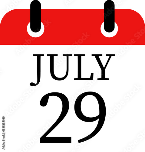 July calendar icon.Calendar Event schedule date. Meeting appointment time. Agenda plan, May month schedule calendar and Time planner.calendar date icon on white background.