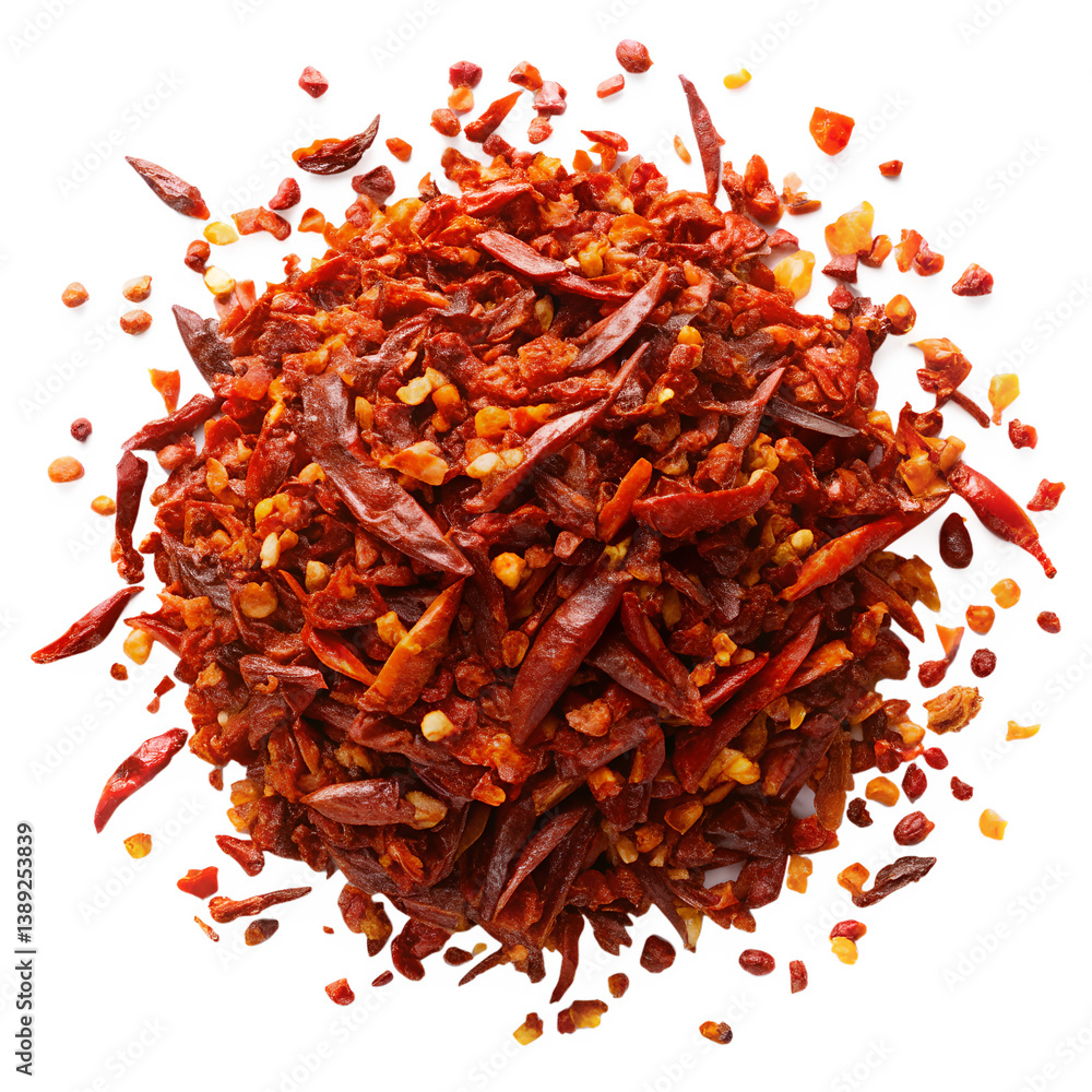 Fototapeta premium red hot chili pepper on a transparent background