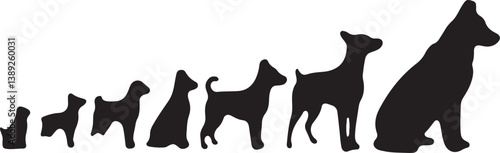 Dog Silhouette Bundle with Humans

