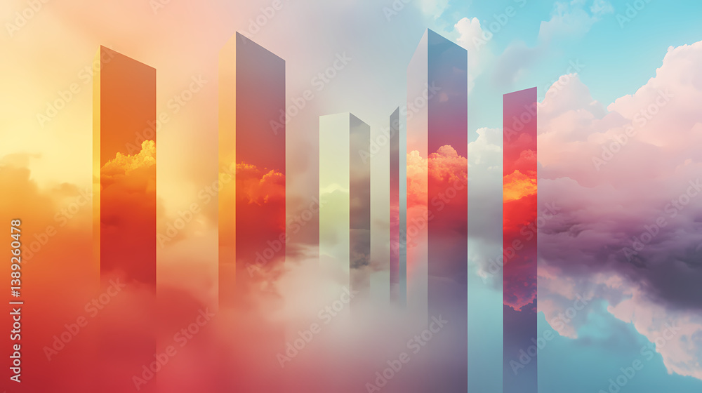 Fototapeta premium infinite horizon cascade
