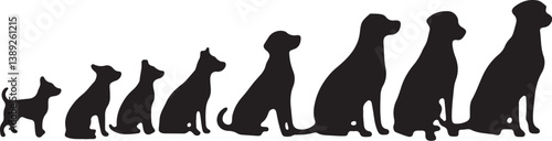 Dog Silhouette Bundle with Humans
