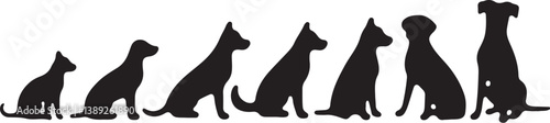 Dog Silhouette Bundle with Humans
