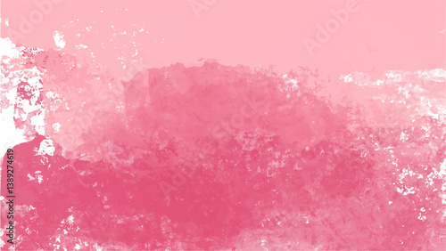 Obraz na płótnie Pink watercolor background with copyspace for your design. vector. w salonie