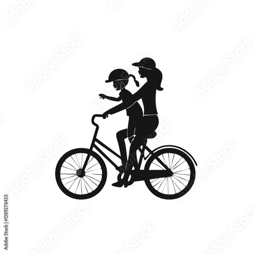 family silhouette, parenting icon, family bonding, father and daughter, mother and son, parents with kids, family dinner, travel with children, child care, parenting vector, daily life family, parent 