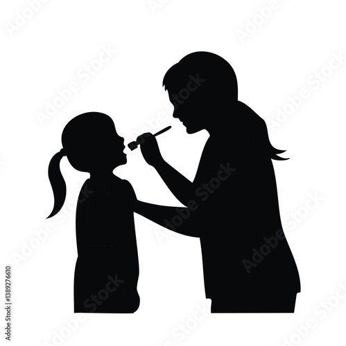 family silhouette, parenting icon, family bonding, father and daughter, mother and son, parents with kids, family dinner, travel with children, child care, parenting vector, daily life family, parent 