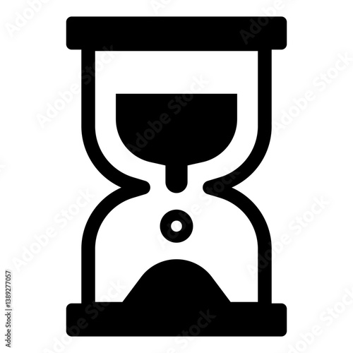 Sandglass Time Measurement Icon