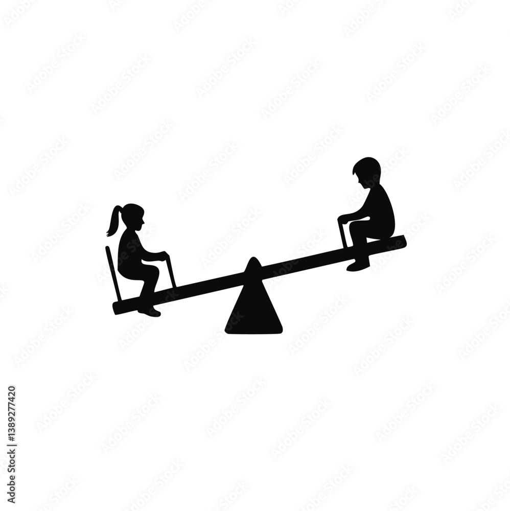 Fototapeta premium family silhouette, parenting icon, family bonding, father and daughter, mother and son, parents with kids, family dinner, travel with children, child care, parenting vector, daily life family, parent 