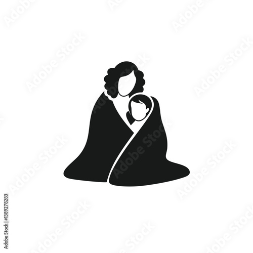 family silhouette, parenting icon, family bonding, father and daughter, mother and son, parents with kids, family dinner, travel with children, child care, parenting vector, daily life family, parent 