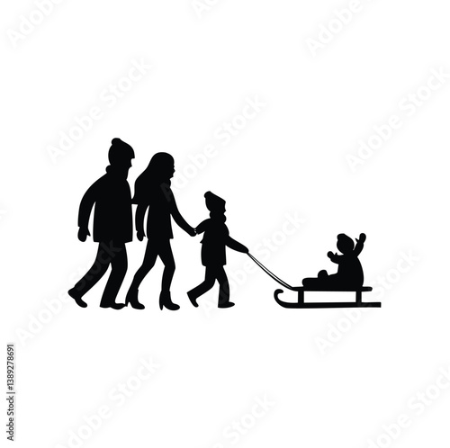 family silhouette, parenting icon, family bonding, father and daughter, mother and son, parents with kids, family dinner, travel with children, child care, parenting vector, daily life family, parent 