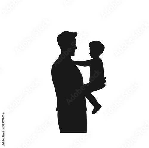 family silhouette, parenting icon, family bonding, father and daughter, mother and son, parents with kids, family dinner, travel with children, child care, parenting vector, daily life family, parent 