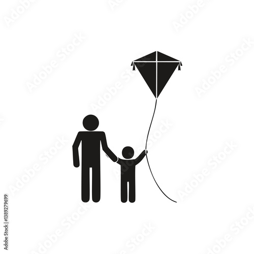 family silhouette, parenting icon, family bonding, father and daughter, mother and son, parents with kids, family dinner, travel with children, child care, parenting vector, daily life family, parent 