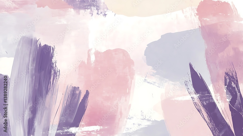 Obraz premium Abstract pastel brush strokes background.