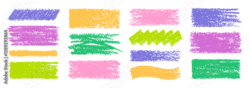 line and stroke brush vector. Kid underline by color pencil, marker, crayon chalk, pen. Paint texture highlight. Hand drawn mark. Line, stroke, stripe, shape scribble. Sketch brush crayon underline bg
