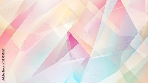 Abstract pastel geometric shapes background. (12)