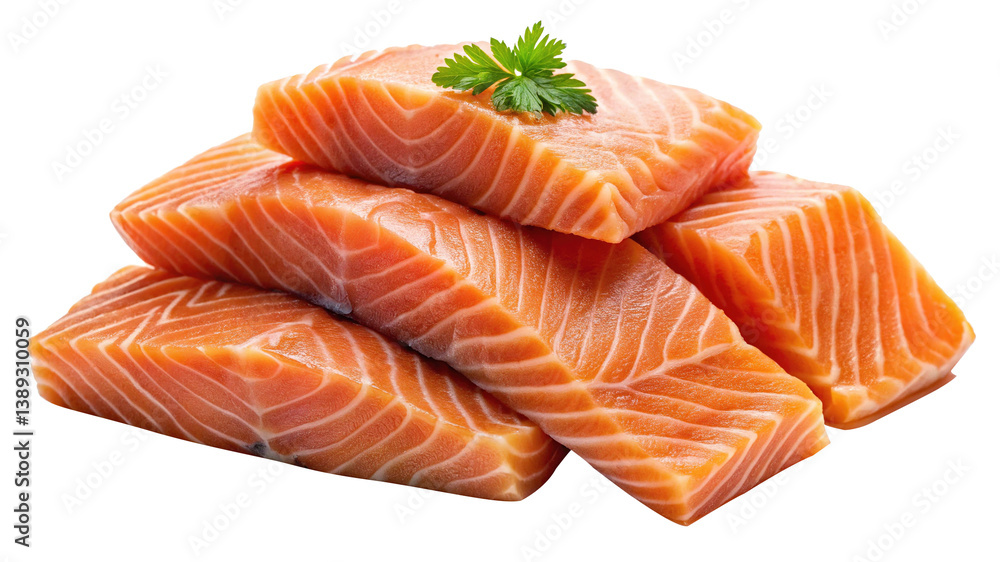 Fresh Raw Salmon Filets Ready for Cooking Delicious Healthy Seafood Meal Fresh Raw Salmon Filets Ready for Cooking Delicious Healthy Seafood Meal