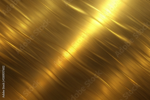 ゴールドメタリック背景_Gold metallic backgroun、