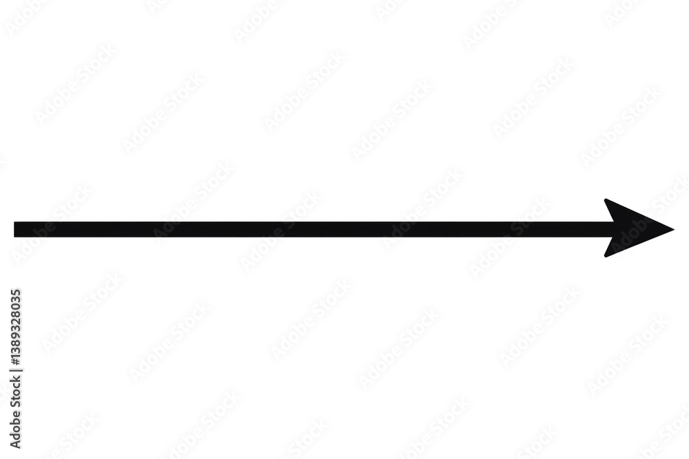 Abstract Black Arrow Pointing Right Isolated On Transparent Background Abstract Black Arrow Pointing Right Isolated On Transparent Background